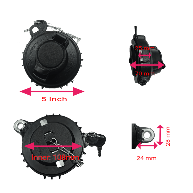 Fuel tank cap new model with key, diesel tank cap, diesel tanki cap, dt cap,